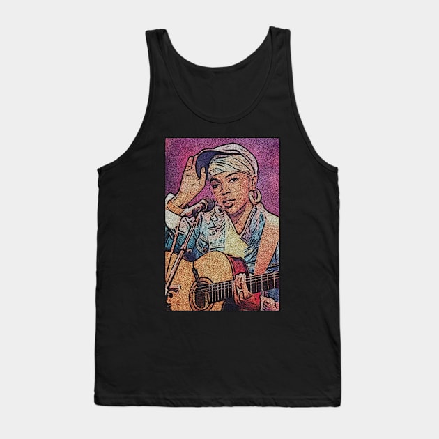 Retro vintage lauryn hill Tank Top by 29Butterfly_Studio